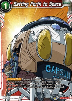 Setting Forth to Space - Ultimate Squad (Common) [BT17-030]