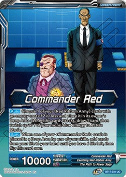 Commander Red // Red Ribbon Robot, Seeking World Conquest - Ultimate Squad (Uncommon) [BT17-031]