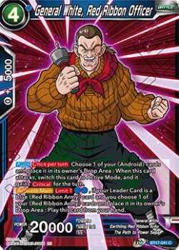General White, Red Ribbon Officer - Ultimate Squad (Common) [BT17-041]