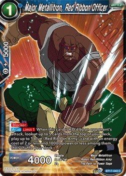 Major Metallitron, Red Ribbon Officer - Ultimate Squad (Common) [BT17-043]