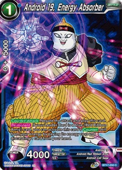 Android 19, Energy Absorber - Ultimate Squad (Common) [BT17-050]