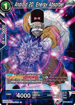 Android 20, Energy Absorber - Ultimate Squad (Common) [BT17-051]