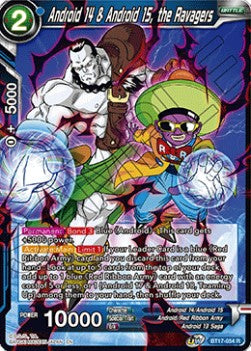 Android 14 & Android 15, the Ravagers - Ultimate Squad (Rare) [BT17-054]