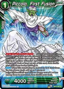 Piccolo, First Fusion - Ultimate Squad (Rare) [BT17-067]