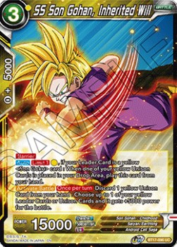 SS Son Gohan, Inherited Will - Ultimate Squad (Uncommon) [BT17-096]