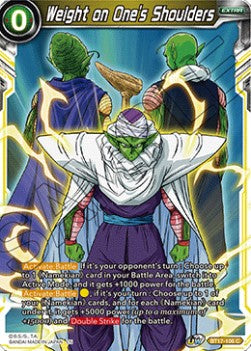 Weight on One's Shoulders - Ultimate Squad (Common) [BT17-106]