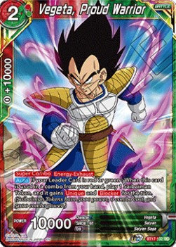 Vegeta, Proud Warrior (V.1 - Uncommon) - Ultimate Squad (Uncommon) [BT17-132]