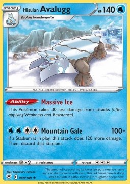 Hisuian Avalugg