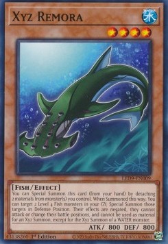 Xyz Remora - Legendary Duelists: Duels From the Deep (Common) [LED9-009]