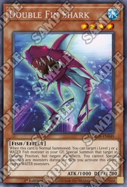 Double Fin Shark - Legendary Duelists: Duels From the Deep (Rare) [LED9-049]