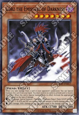 Gorz the Emissary of Darkness - OTS Tournament Pack 19 (Common) [OP19-017]