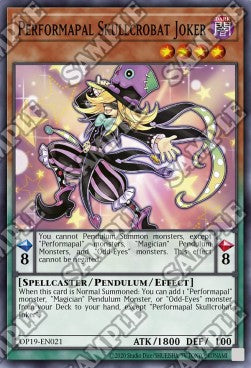 Performapal Skullcrobat Joker - OTS Tournament Pack 19 (Common) [OP19-021]