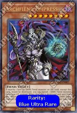 Archfiend Empress (V.3 - Ultra Rare) - Legendary Duelists: Season 3 (Ultra Rare) [LDS3-007]