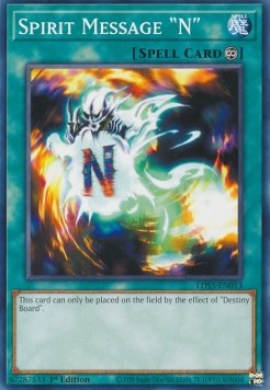 Spirit Message "N" - Legendary Duelists: Season 3 (Common) [LDS3-013]