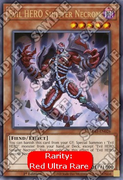 Evil HERO Sinister Necrom (V.2 - Ultra Rare) - Legendary Duelists: Season 3 (Ultra Rare) [LDS3-026]