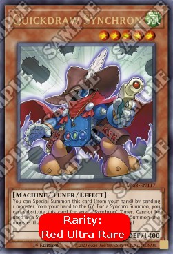 Quickdraw Synchron (V.2 - Ultra Rare) - Legendary Duelists: Season 3 (Ultra Rare) [LDS3-117]