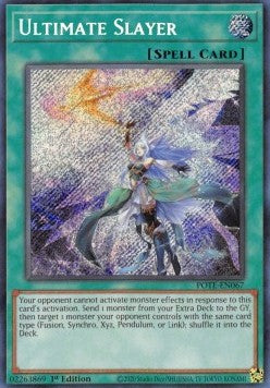 Ultimate Slayer (V.1 - Secret Rare) - Power of the Elements (Secret Rare) [POTE-067]