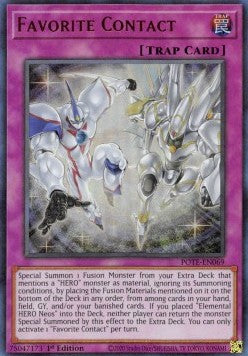 Favorite Contact - Power of the Elements (Ultra Rare) [POTE-069]