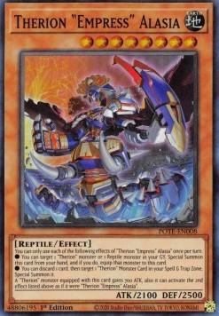 Therion "Empress" Alasia - Power of the Elements (Super Rare) [POTE-008]
