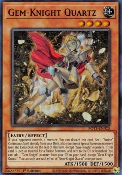 Gem-Knight Quartz - Power of the Elements (Super Rare) [POTE-020]