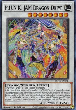 P.U.N.K. JAM Dragon Drive - Power of the Elements (Super Rare) [POTE-046]
