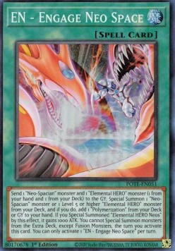 EN - Engage Neo Space - Power of the Elements (Super Rare) [POTE-051]