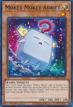 Mokey Mokey Adrift - Power of the Elements (Common) [POTE-030]