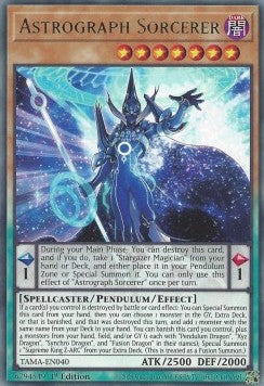 Astrograph Sorcerer (V.1 - Rare) - Tactical Masters (Rare) [TAMA-040]