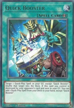 Quick Booster - Tactical Masters (Rare) [TAMA-052]