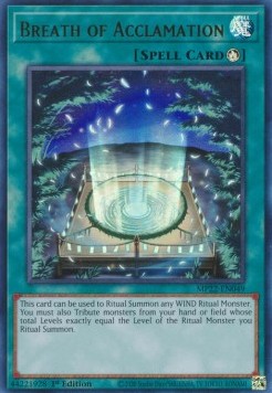 Breath of Acclamation - 2022 Tin of the Pharaoh's Gods (Ultra Rare) [MP22-049]