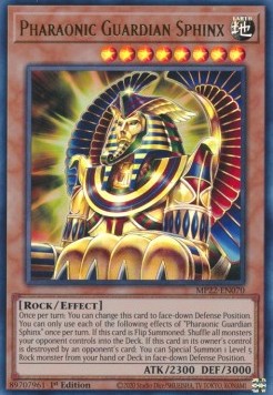 Pharaonic Guardian Sphinx - 2022 Tin of the Pharaoh's Gods (Ultra Rare) [MP22-070]