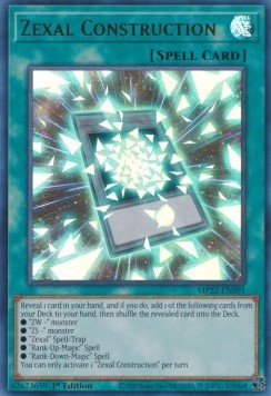Zexal Construction - 2022 Tin of the Pharaoh's Gods (Ultra Rare) [MP22-091]