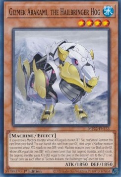 Gizmek Arakami, the Hailbringer Hog - 2022 Tin of the Pharaoh's Gods (Common) [MP22-133]