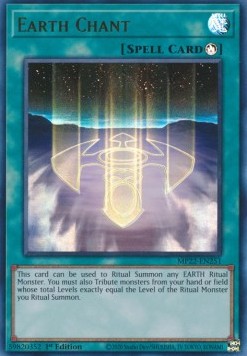 Earth Chant - 2022 Tin of the Pharaoh's Gods (Ultra Rare) [MP22-251]