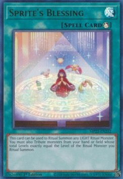 Sprite's Blessing - 2022 Tin of the Pharaoh's Gods (Ultra Rare) [MP22-252]