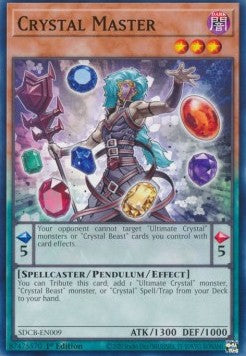 Crystal Master - Structure Deck: Legend of the Crystal Beasts (Common) [SDCB-009]