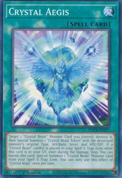 Crystal Aegis - Structure Deck: Legend of the Crystal Beasts (Common) [SDCB-017]
