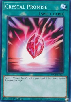 Crystal Promise - Structure Deck: Legend of the Crystal Beasts (Common) [SDCB-023]