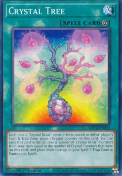 Crystal Tree - Structure Deck: Legend of the Crystal Beasts (Common) [SDCB-024]