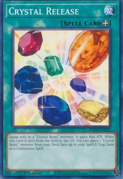 Crystal Release - Structure Deck: Legend of the Crystal Beasts (Common) [SDCB-025]