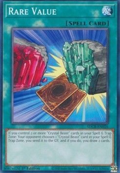 Rare Value - Structure Deck: Legend of the Crystal Beasts (Common) [SDCB-026]