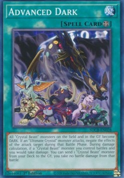 Advanced Dark - Structure Deck: Legend of the Crystal Beasts (Common) [SDCB-028]