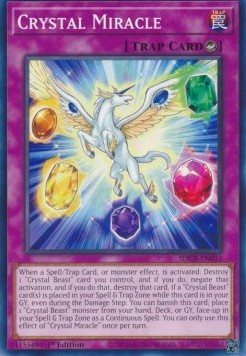 Crystal Miracle - Structure Deck: Legend of the Crystal Beasts (Common) [SDCB-033]
