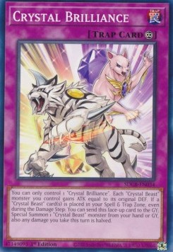 Crystal Brilliance - Structure Deck: Legend of the Crystal Beasts (Common) [SDCB-034]