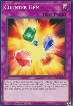 Counter Gem - Structure Deck: Legend of the Crystal Beasts (Common) [SDCB-038]