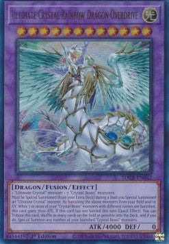 Ultimate Crystal Rainbow Dragon Overdrive - Structure Deck: Legend of the Crystal Beasts (Ultra Rare) [SDCB-042]