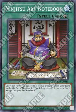 Ninjitsu Art Notebook - OTS Tournament Pack 20 (Super Rare) [OP20-011]