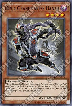 Ninja Grandmaster Hanzo - OTS Tournament Pack 20 (Common) [OP20-016]