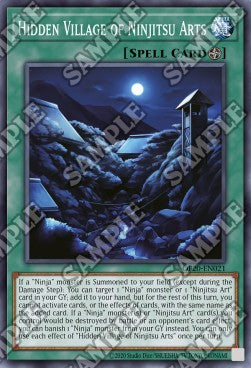 Hidden Village of Ninjitsu Arts - OTS Tournament Pack 20 (Common) [OP20-021]