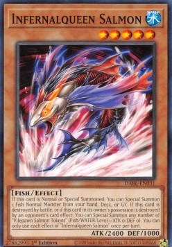 Infernalqueen Salmon - Darkwing Blast (Common) [DABL-031]